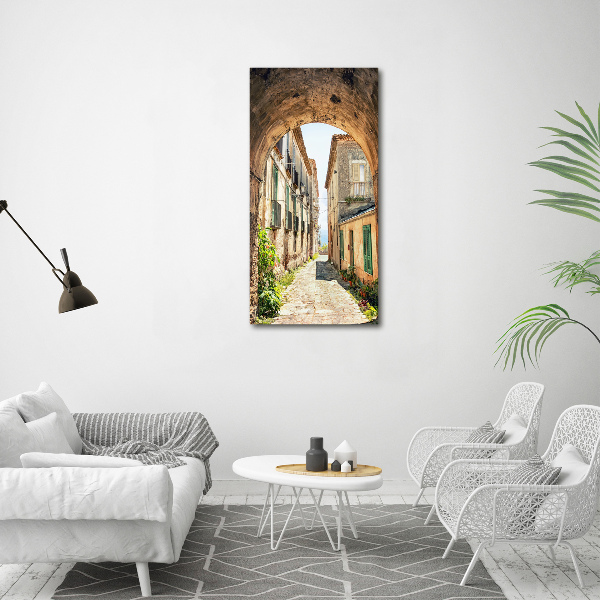 Imprimare tablou canvas străzile italiene