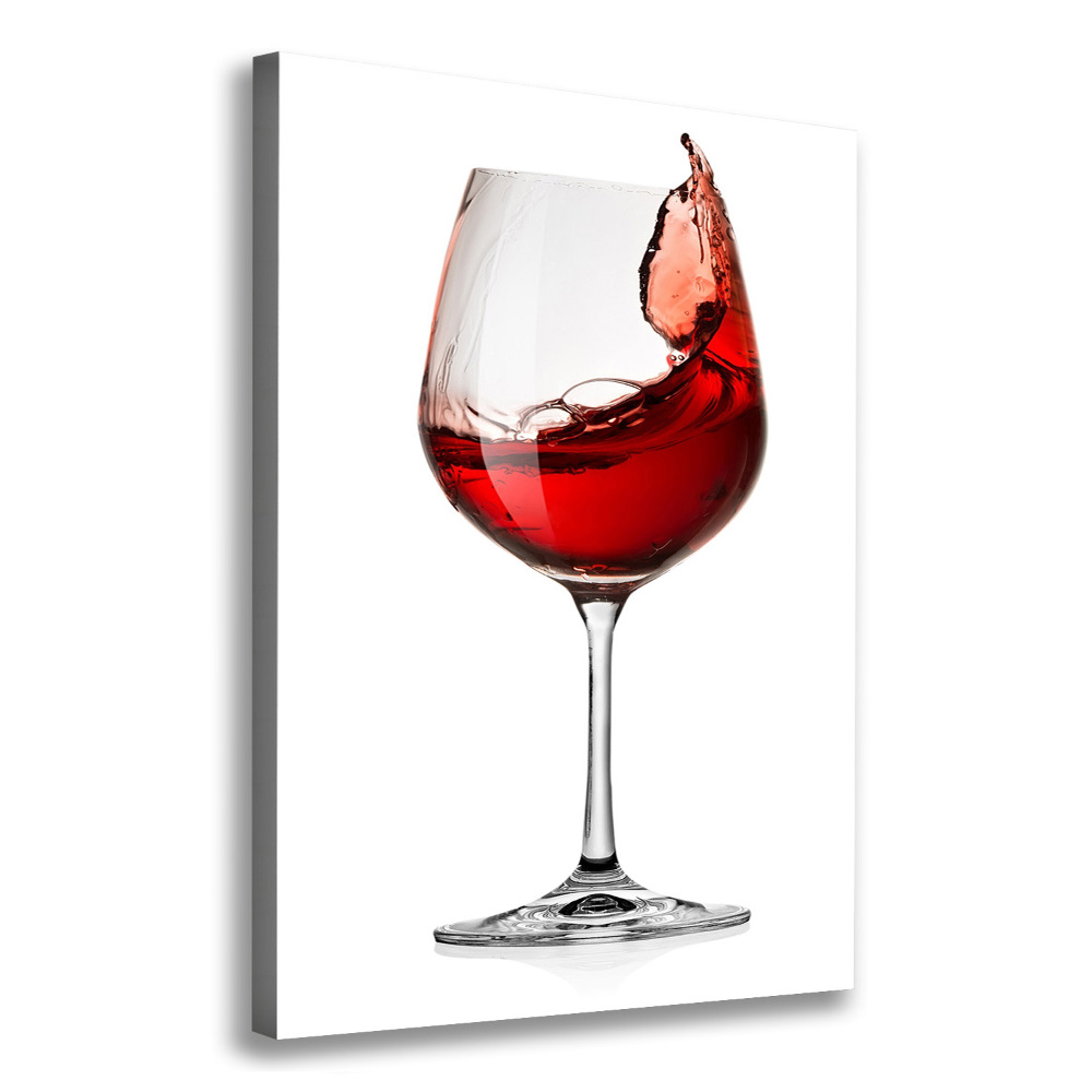 Imprimare tablou canvas vin rosu