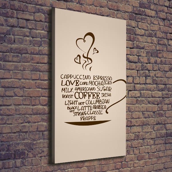 Pictură pe pânză ceașcă de cafea