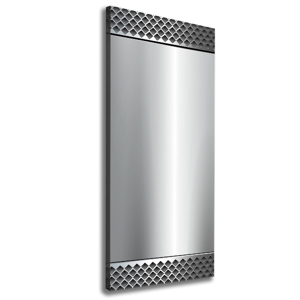 Pictură pe pânză fundal metalic