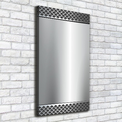 Pictură pe pânză fundal metalic