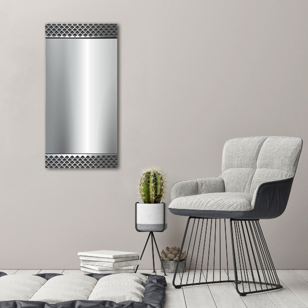 Pictură pe pânză fundal metalic