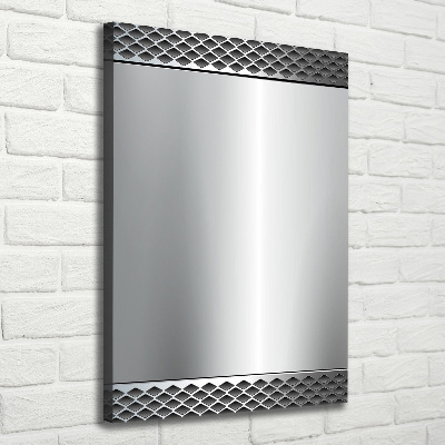 Pictură pe pânză fundal metalic