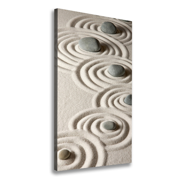 Imprimare tablou canvas Pietrele pe nisip