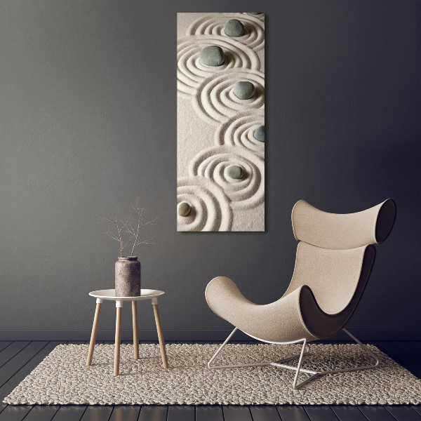 Imprimare tablou canvas Pietrele pe nisip