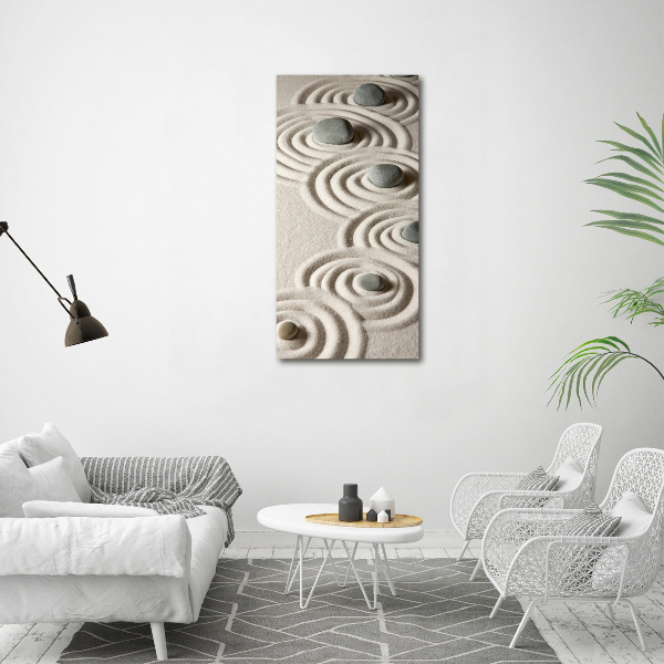 Imprimare tablou canvas Pietrele pe nisip