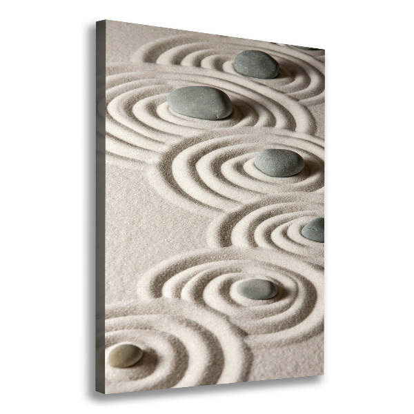 Imprimare tablou canvas Pietrele pe nisip