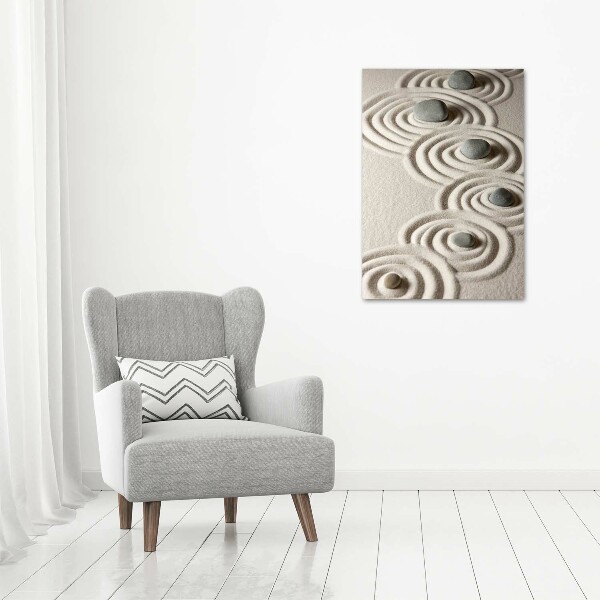 Imprimare tablou canvas Pietrele pe nisip