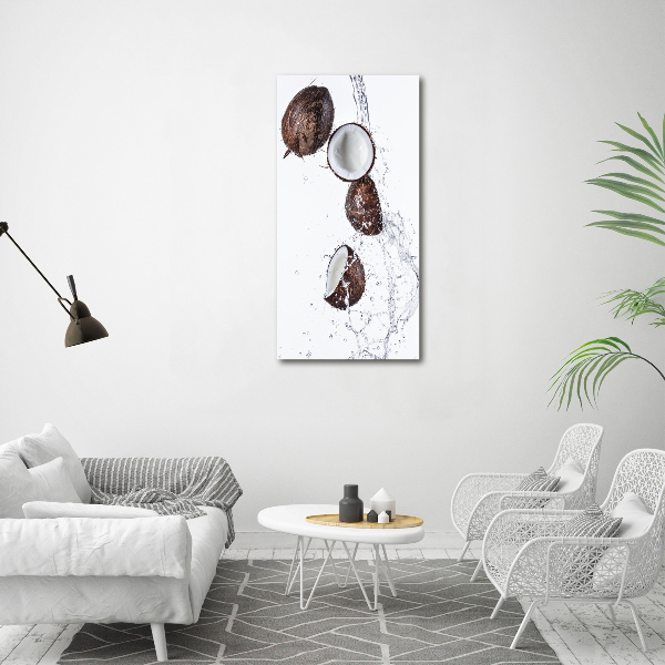 Imprimare tablou canvas nucă de cocos