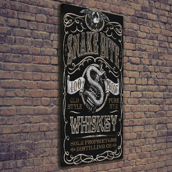 Tablouri tipărite pe pânză Whisky