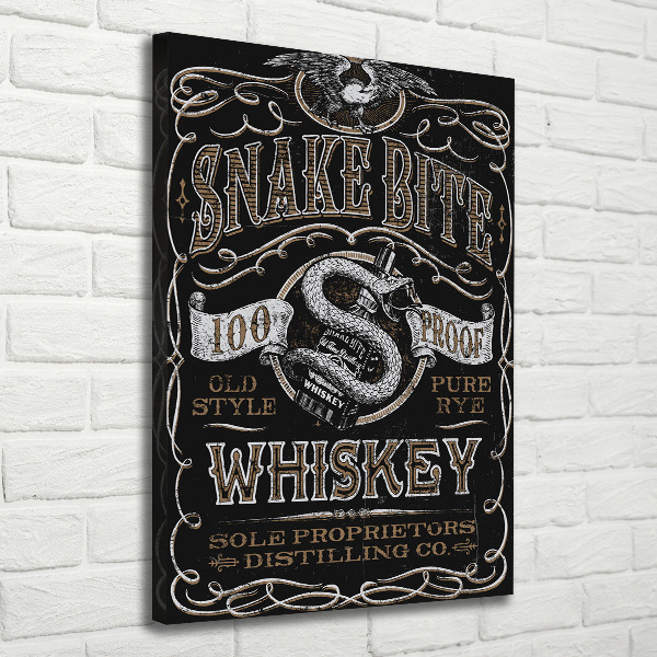 Tablouri tipărite pe pânză Whisky