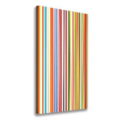 Tablou pe pânză canvas dungi colorate