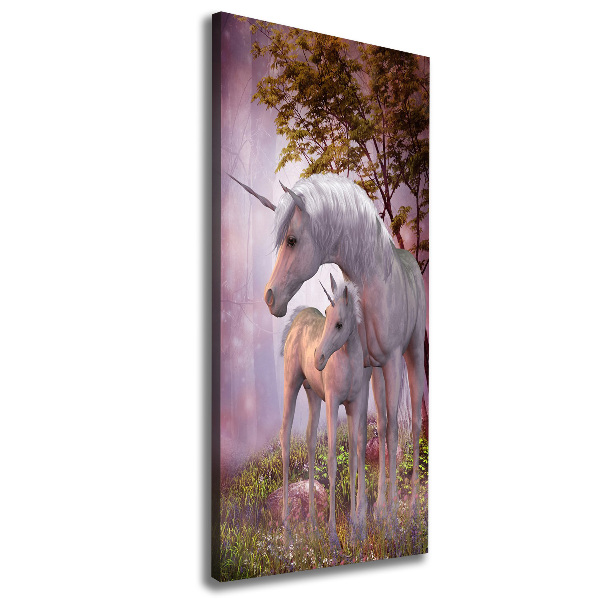 Tablou pe pânză canvas unicorni