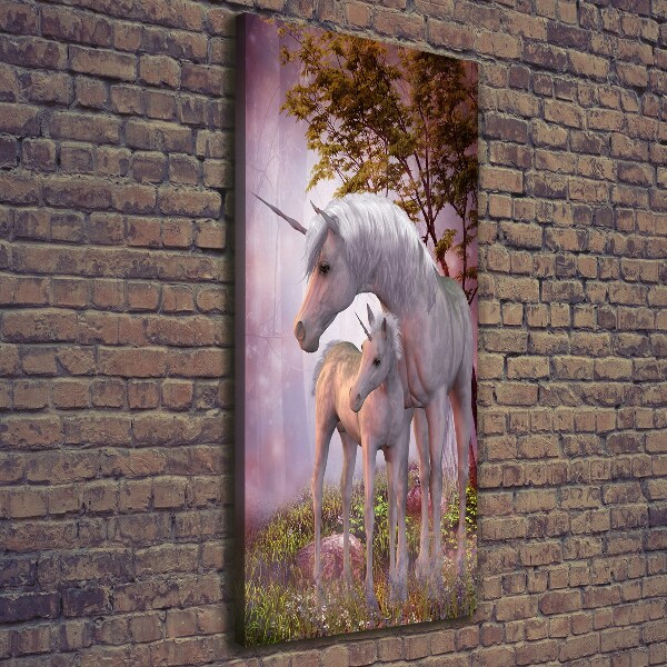 Tablou pe pânză canvas unicorni