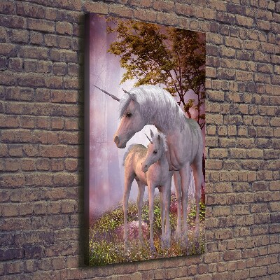 Tablou pe pânză canvas unicorni