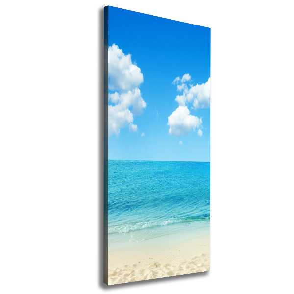 Print pe canvas plaja tropicala