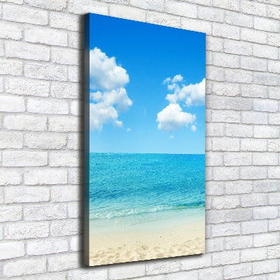 Print pe canvas plaja tropicala