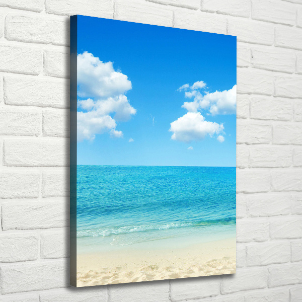 Print pe canvas plaja tropicala