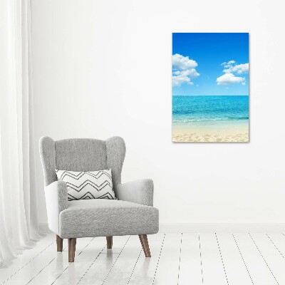 Print pe canvas plaja tropicala