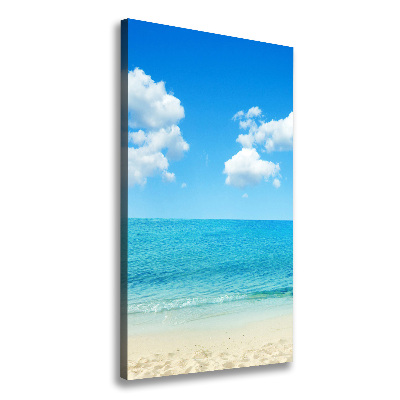 Print pe canvas plaja tropicala