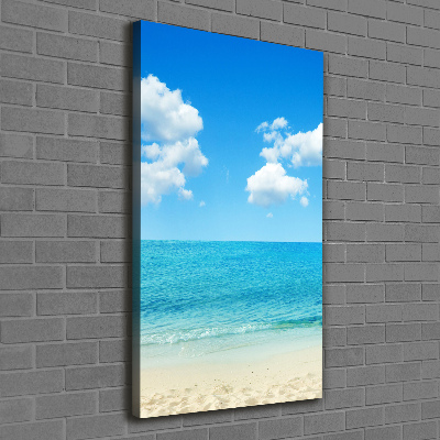 Print pe canvas plaja tropicala