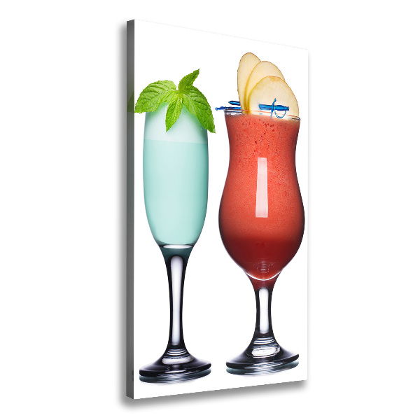 Tablou pe pânză cocktail-uri colorate
