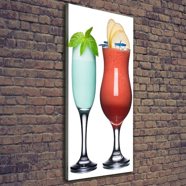 Tablou pe pânză cocktail-uri colorate