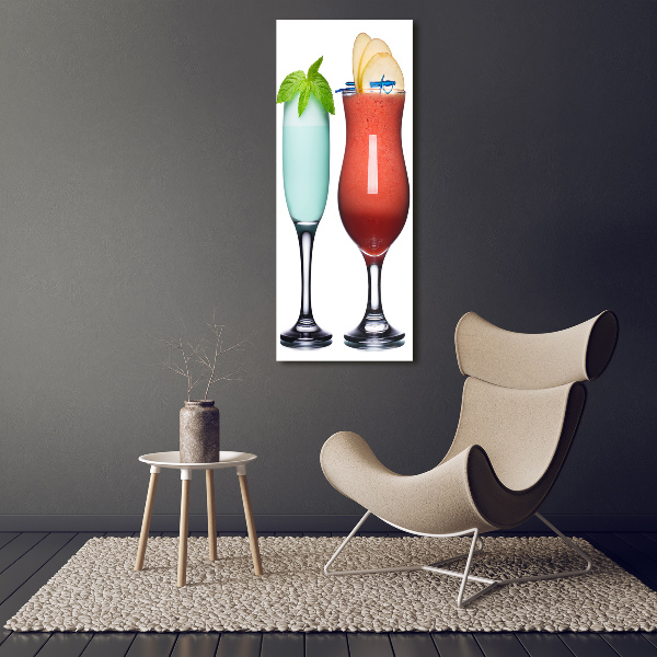 Tablou pe pânză cocktail-uri colorate