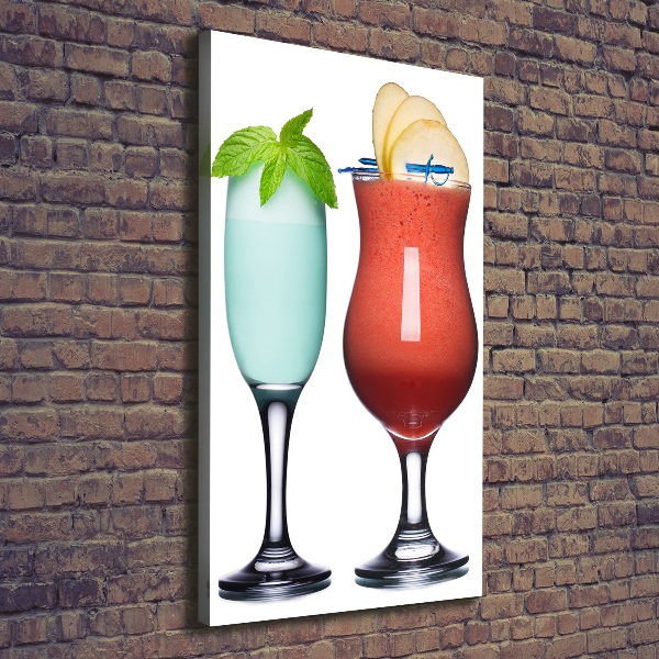 Tablou pe pânză cocktail-uri colorate