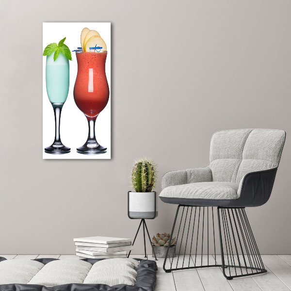 Tablou pe pânză cocktail-uri colorate