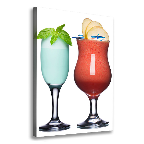 Tablou pe pânză cocktail-uri colorate