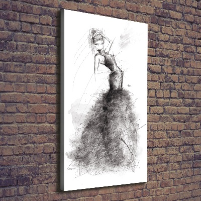 Tablou canvas ilustrare de moda