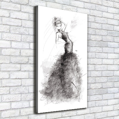 Tablou canvas ilustrare de moda