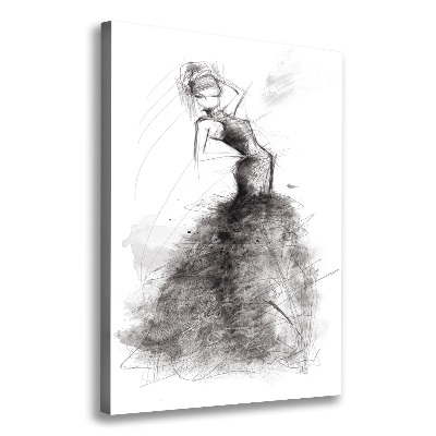 Tablou canvas ilustrare de moda