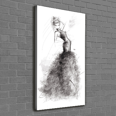 Tablou canvas ilustrare de moda