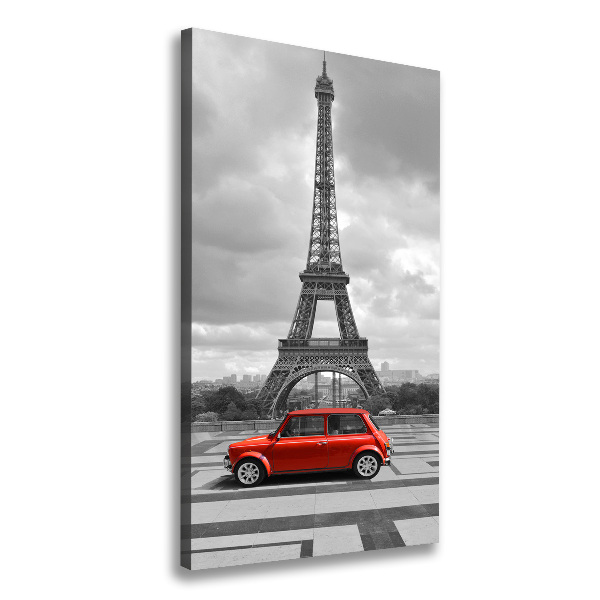 Tablou canvas Turnul Eiffel auto