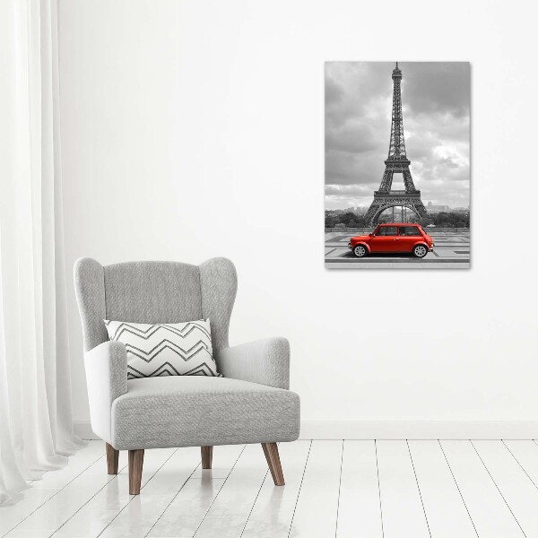 Tablou canvas Turnul Eiffel auto