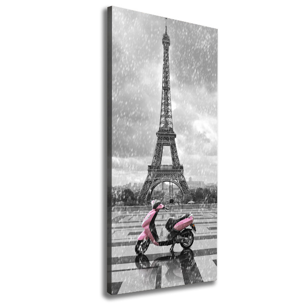 Print pe canvas Turnul Eiffel scuter