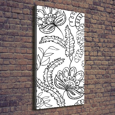 Pictură pe pânză zentangle fundal