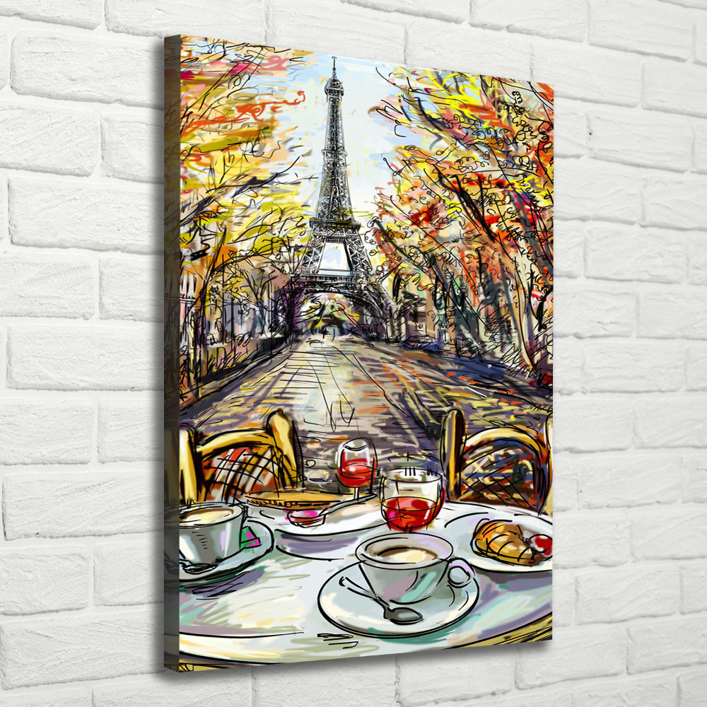 Imprimare tablou canvas Mic dejun la Paris