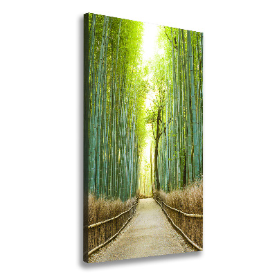 Tablouri tipărite pe pânză pădure de bambus