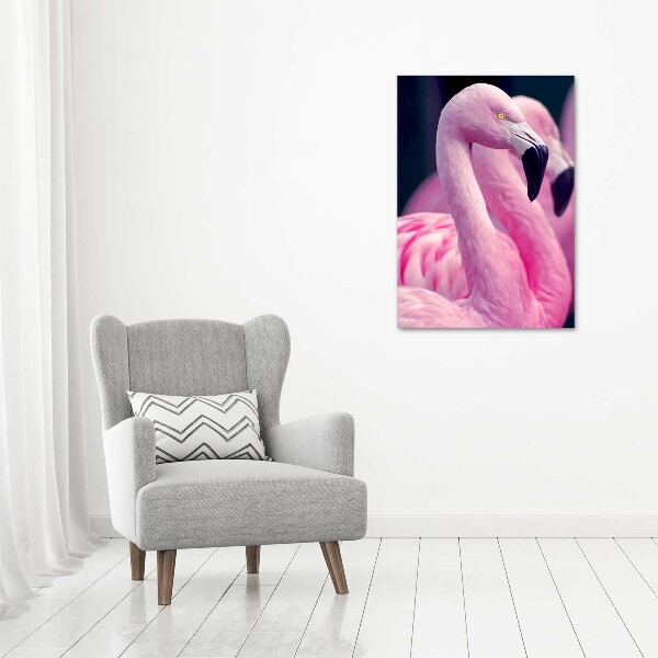 Tablou canvas Flamingos