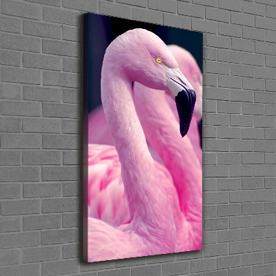 Tablou canvas Flamingos