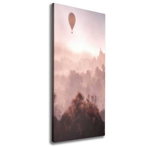 Tablou canvas Flying pădure balon