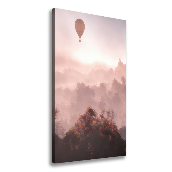 Tablou canvas Flying pădure balon