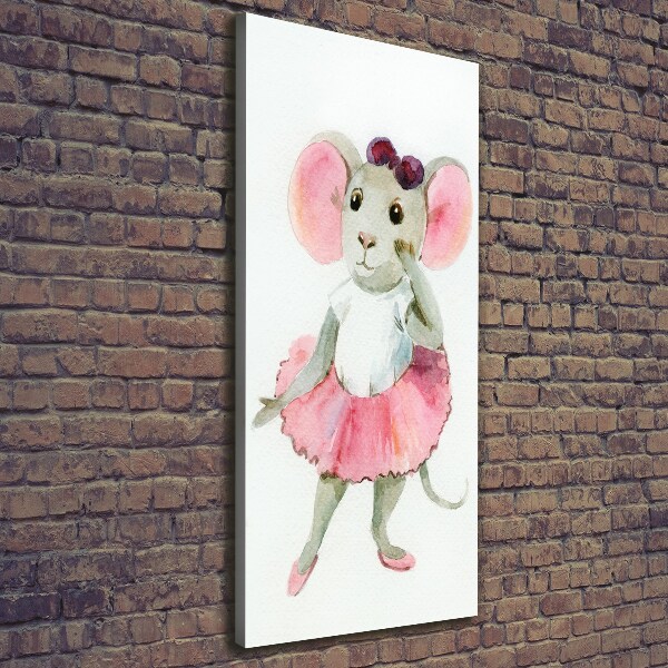 Print pe canvas mouse-balerină