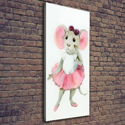 Print pe canvas mouse-balerină