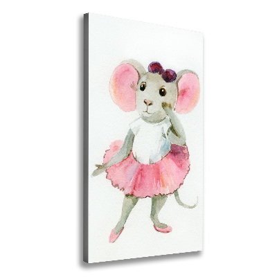 Print pe canvas mouse-balerină