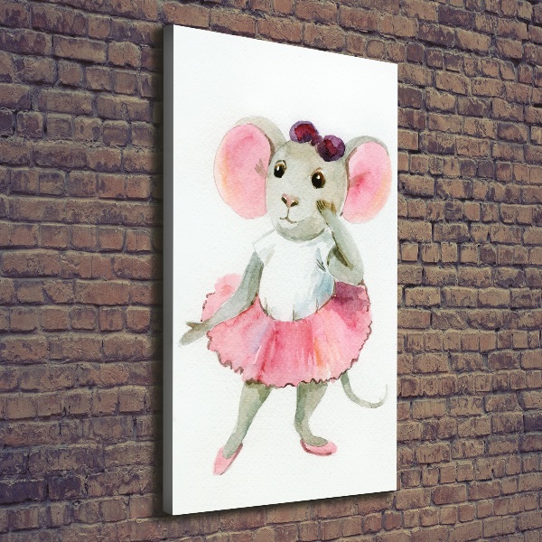 Print pe canvas mouse-balerină