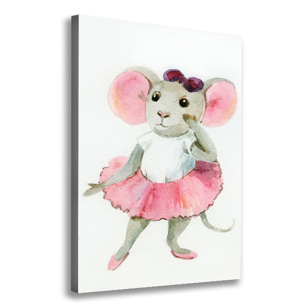 Print pe canvas mouse-balerină